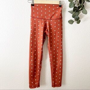 DYI- High Waist  Rick/Waist Diamond Print Leggings- XS